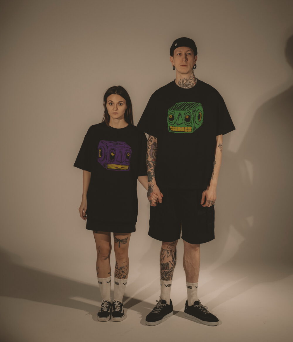 Парные футболки RoboHeads