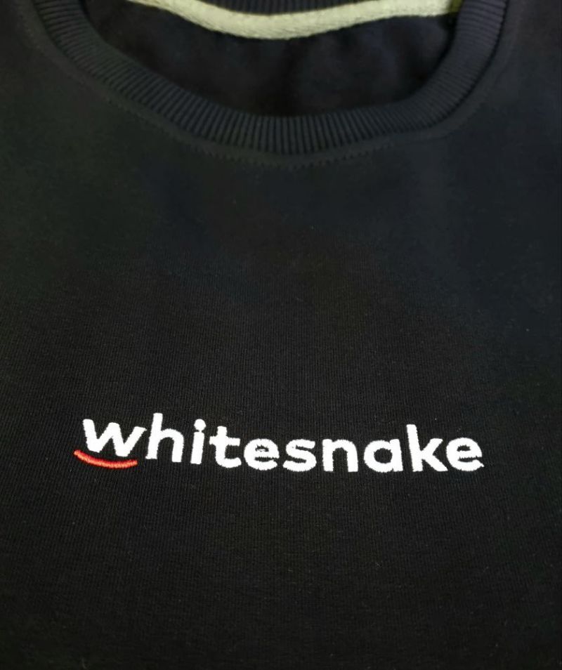 Футболки с вышивкой для IT компании Whitesnake